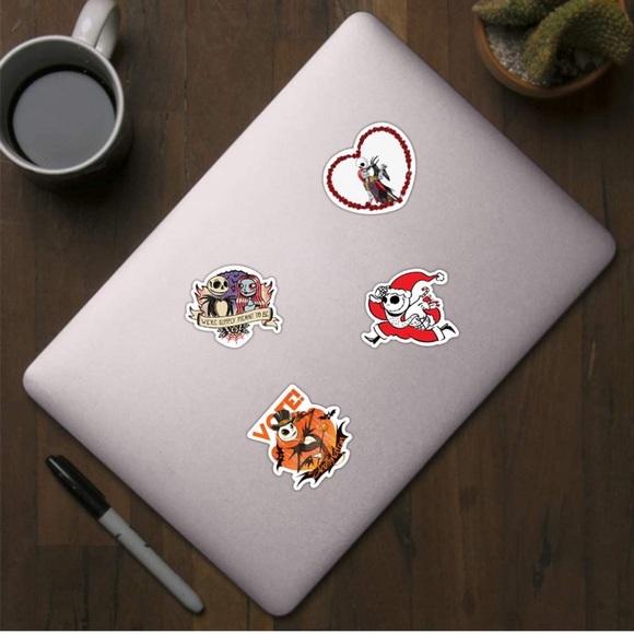 Nightmare Before Christmas Stickers - Mystery⁉️ Bundle!!! 12 stickers - Picture 2 of 2